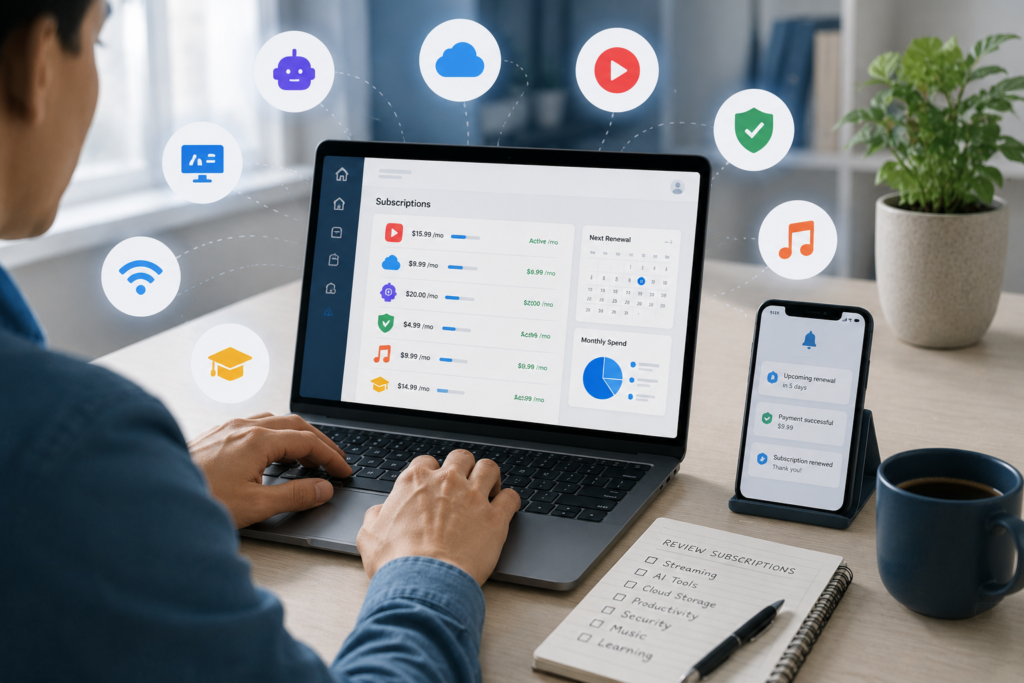 How to Organize All Your Digital Subscriptions Without Losing Track