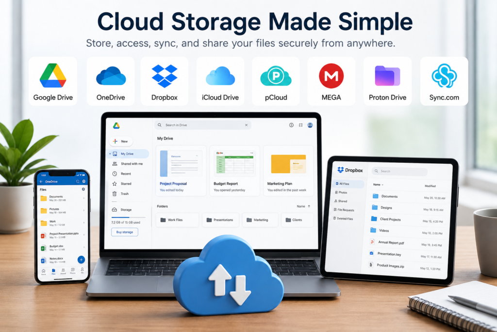 Best Cloud Storage Services for Individuals and Small Businesses in 2026
