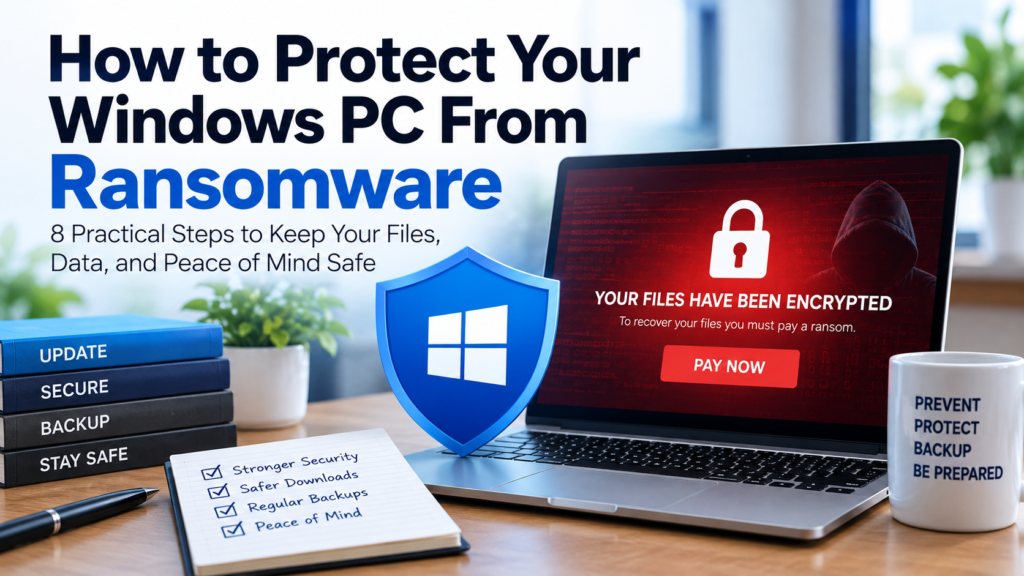 How to Protect Your Windows PC From Ransomware: 8 Practical Steps